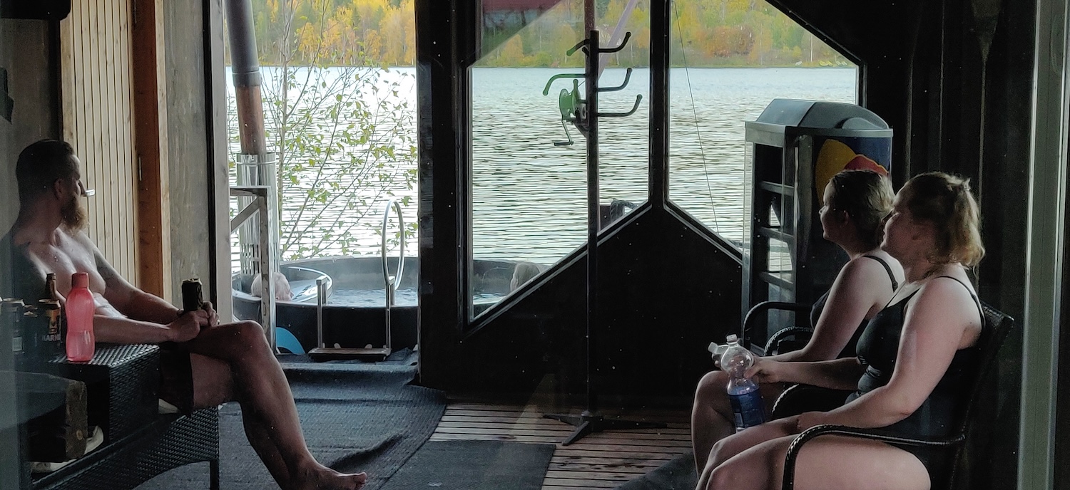 immelkartano autumn ruska sauna1